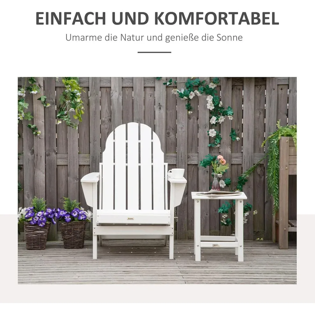 Adirondack Gartenstuhl faltbar Gar