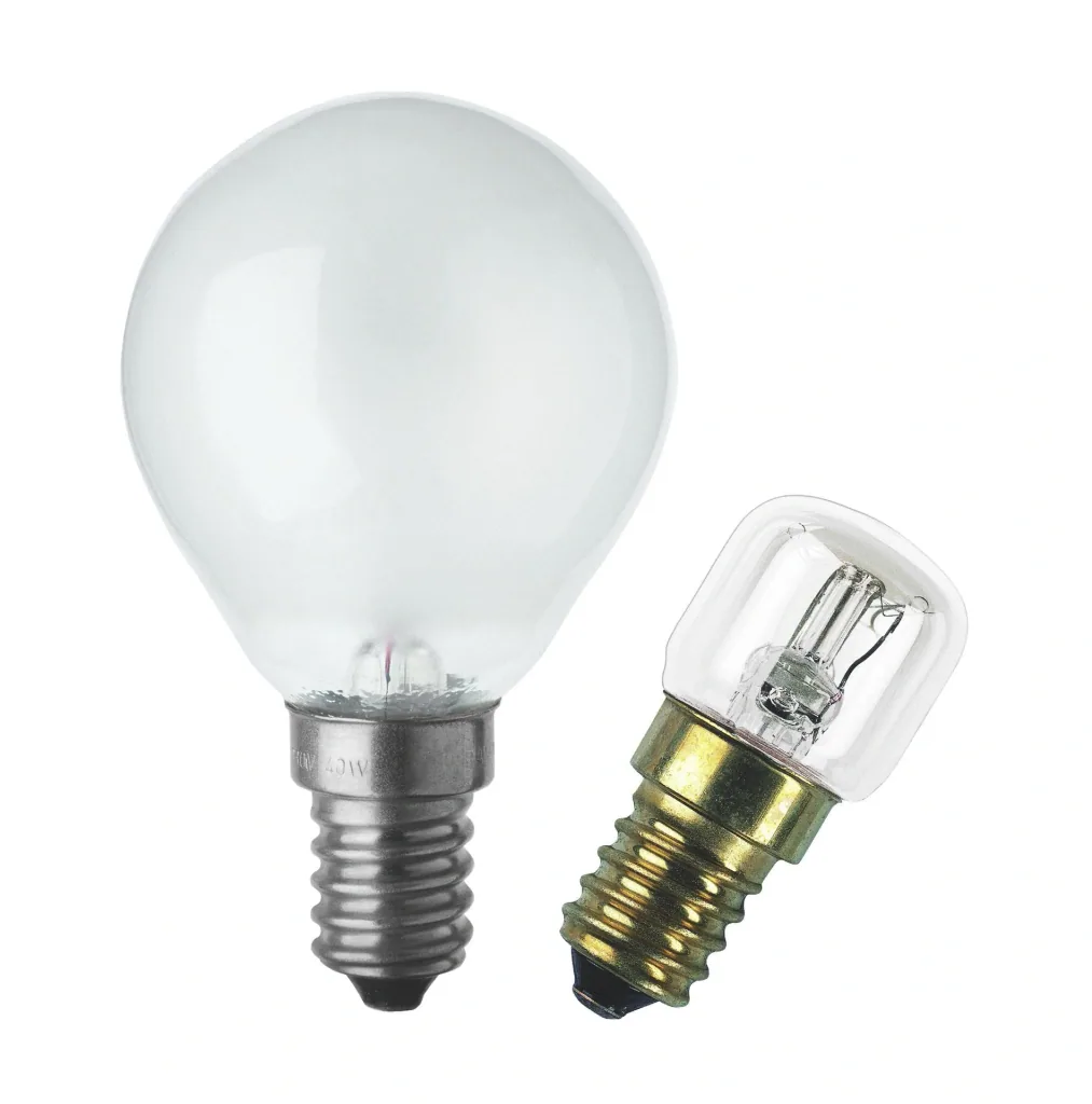 Ofenlampe T Kolben 15W klar 230V E14 300°C