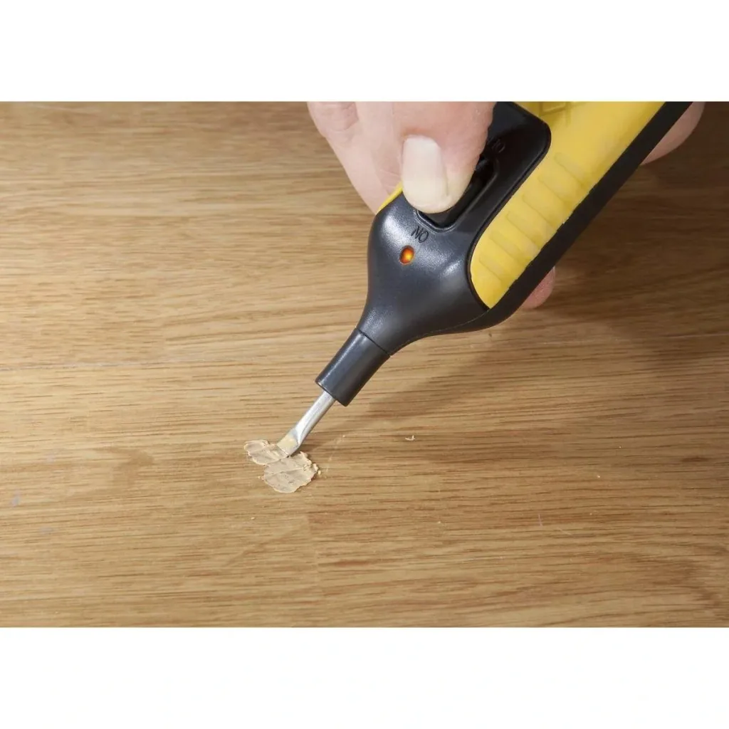 Reparaturset für Laminat + Satz mit 11 Farben Hartwachsstangen