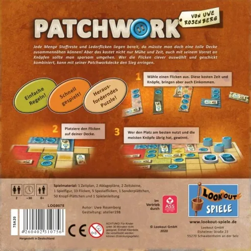 Gesellschaftsspiel - Patchwork