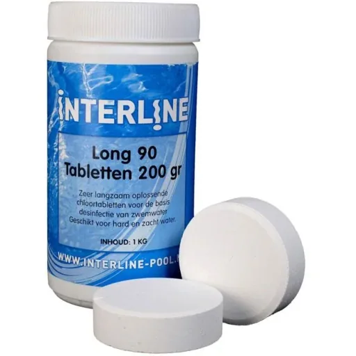Interlining Chlortabletten - Long90 200gram / 1 kg