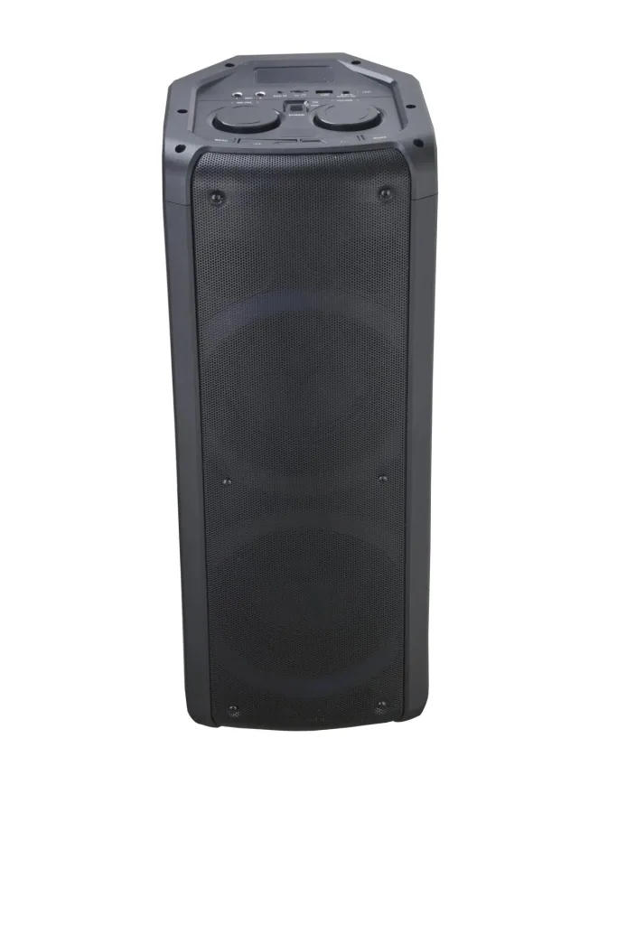 Mobiler Partylautsprecher mit Bluetooth, Radio, USB, AUX-IN und Akku