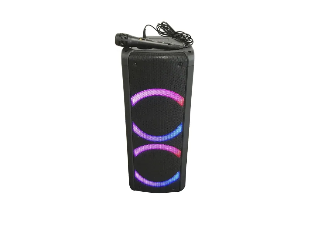 Mobiler Partylautsprecher mit Bluetooth, Radio, USB, AUX-IN und Akku