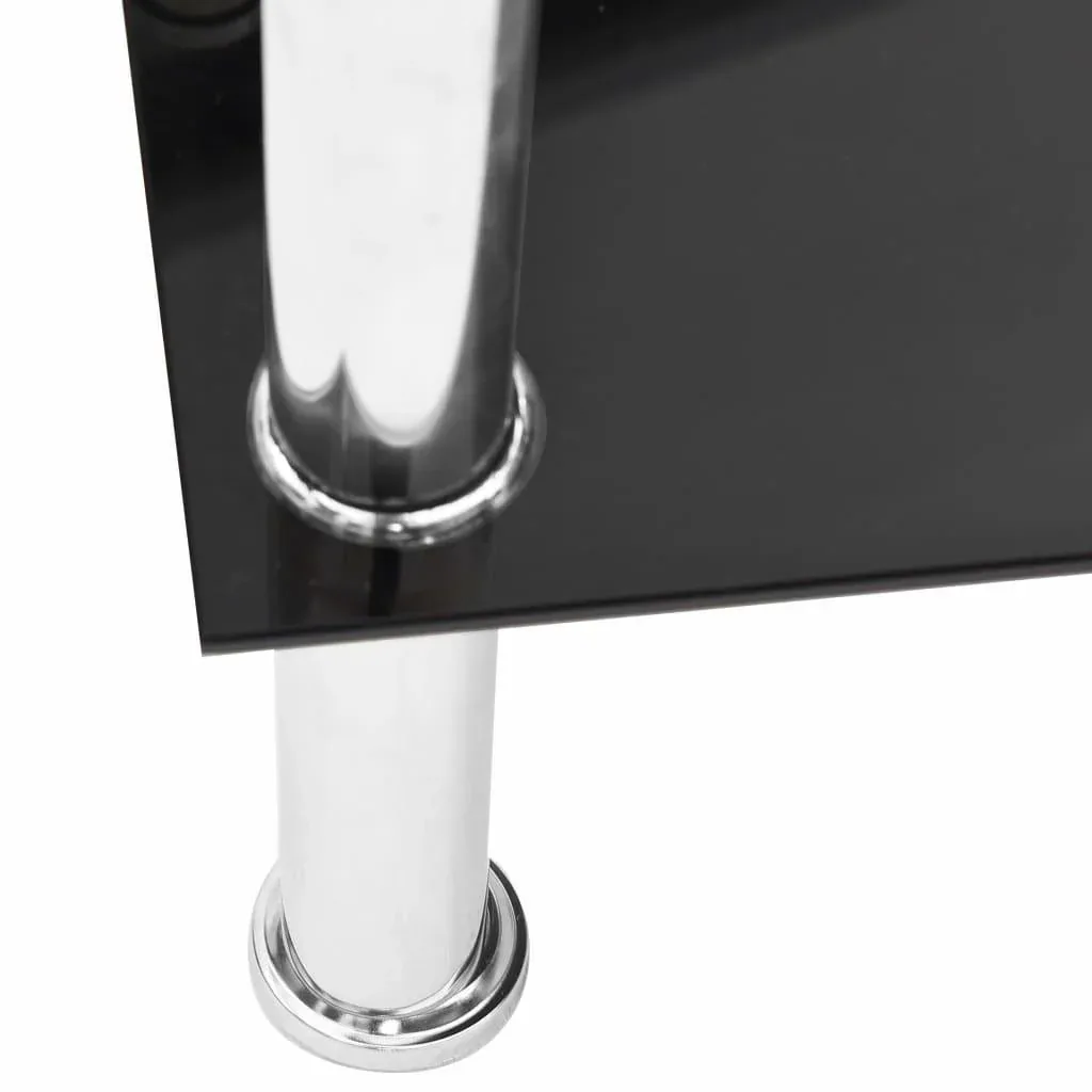 Couchtisch 110x43x60 cm gehärtetes Glas transparent