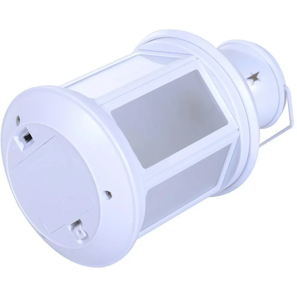 LED Laterne Beleuchtung 3D Hologramm Stern Lampe Weihnachtsdeko