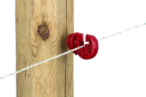 Weidezaunlitze Premium Ultra, 2,5 mm, 400 m, weiß/grün