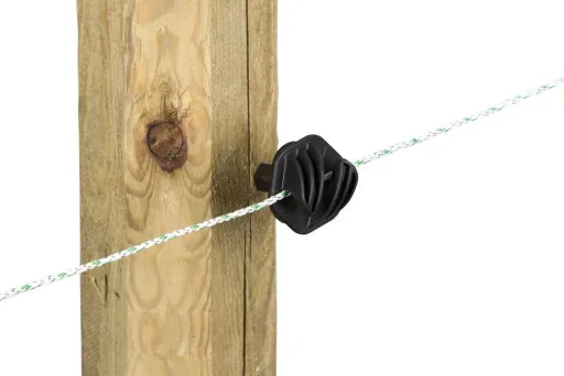 Weidezaunlitze Premium Ultra, 2,5 mm, 400 m, weiß/grün