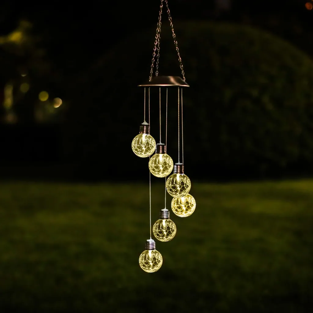 LED Solar Leuchten mit warm weißen Licht