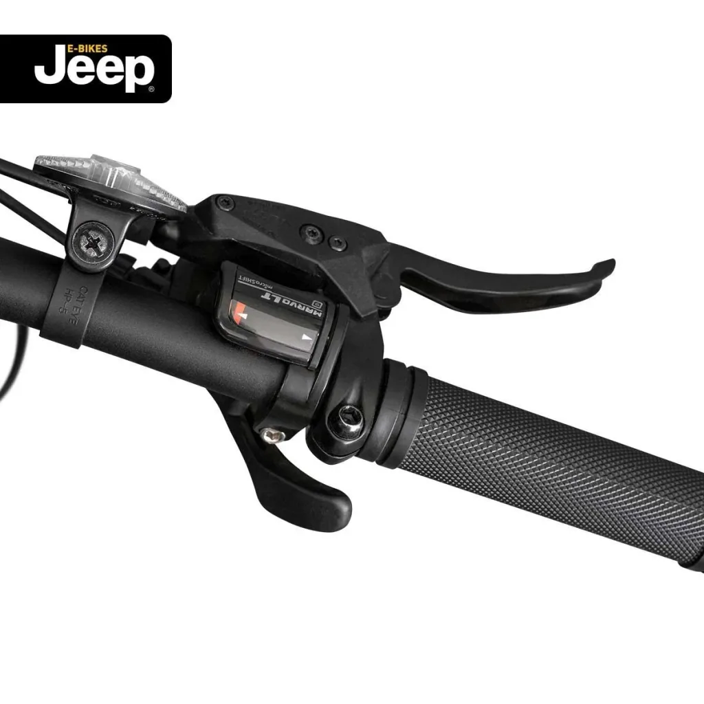 Unisex Mountain E-Bike 27,5 Zoll, Rahmengröße 45 cm, 9-Gang Kettenschaltung, black, MHM 7000,