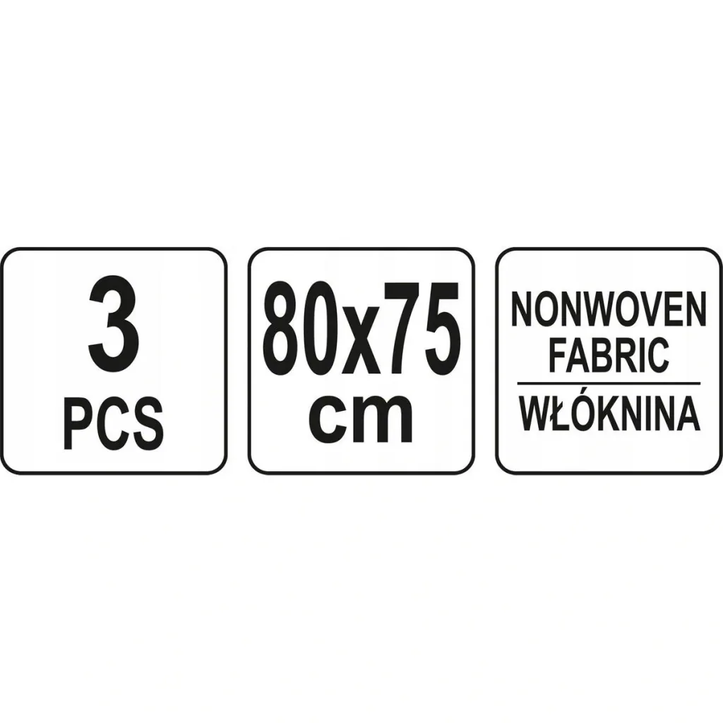 FLO Frostschutz-Pflanzendeckel 3 Stück - 80x75 cm