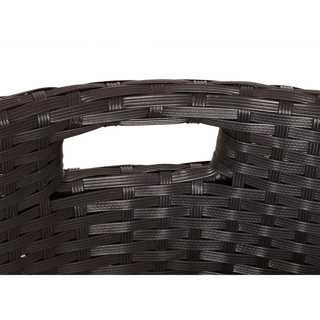 Polyrattan Gartenmöbel als 7-teiliges Set