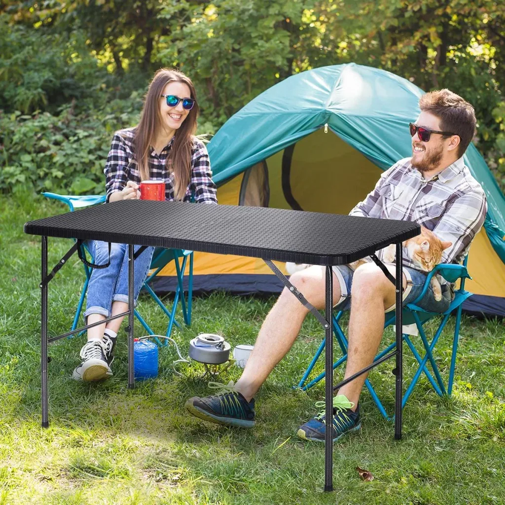 Campingtisch schwarz
