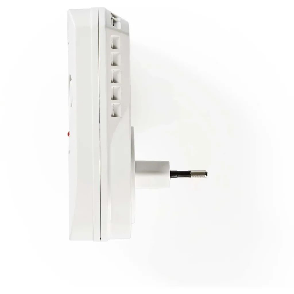 Nedis Gasmelder - 85 dB - Netzbetrieb - Weiß