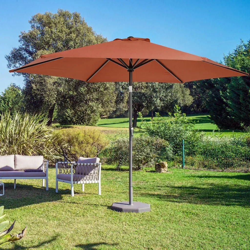 Sonnenschirm Tahiti Terracotta Alu 300cm