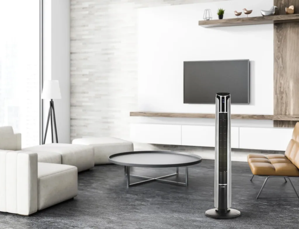 Säulenventilator mit Schwenkfunktion