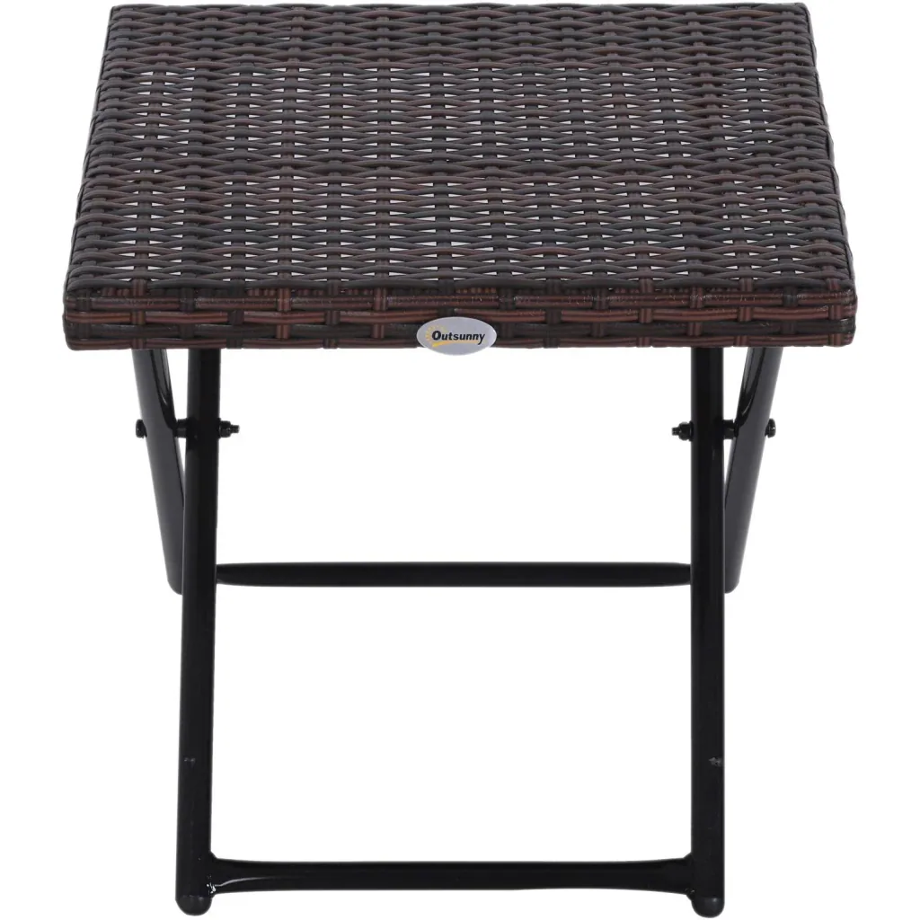 Polyrattan Gartentisch klappbar