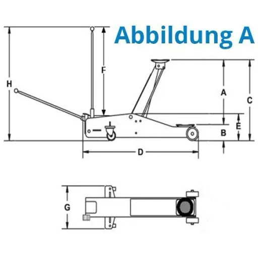 RANGIERWAGENHEBER GRH 2/800 HD