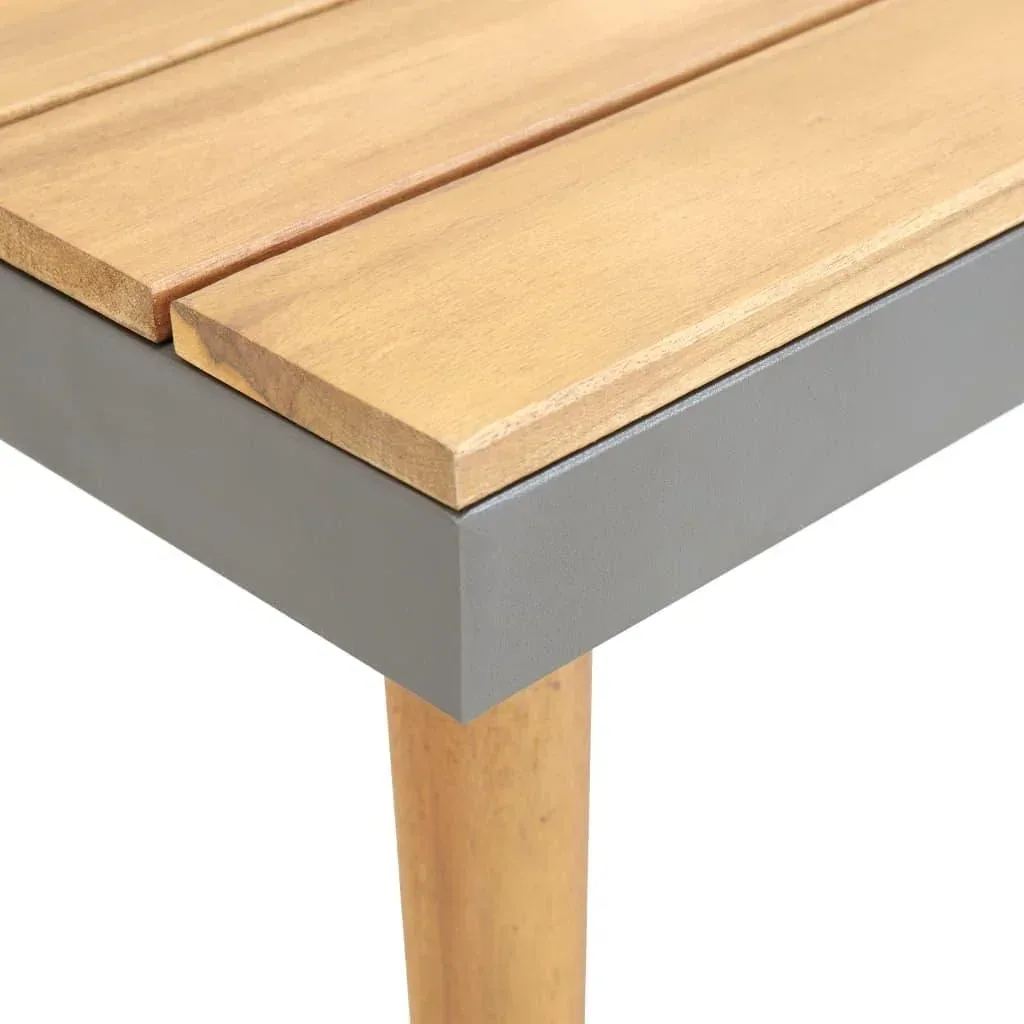 Gartentisch 60x60x31,5 cm Akazienholz massiv