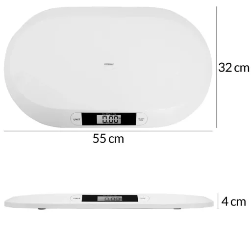 Babywaage digital BC-15 | Baby- und Kleinkindwaage | max 20 kg | 55 cm