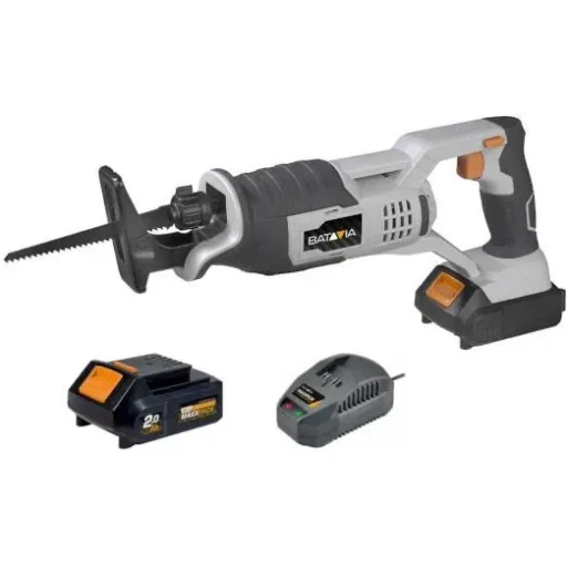 18V LI-ION-Batterie Recipro Säge MaxxPack Collection | Mit Batterie und Ladegerät