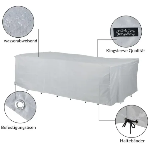 Abdeckung für Gartenset 8+1 Oxford