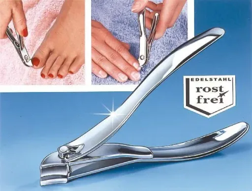 Nagelschere + Nagel-Clipper