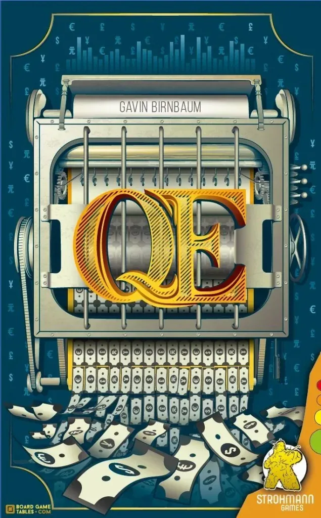 Gesellschaftsspiel Q.E. - Brettspiel