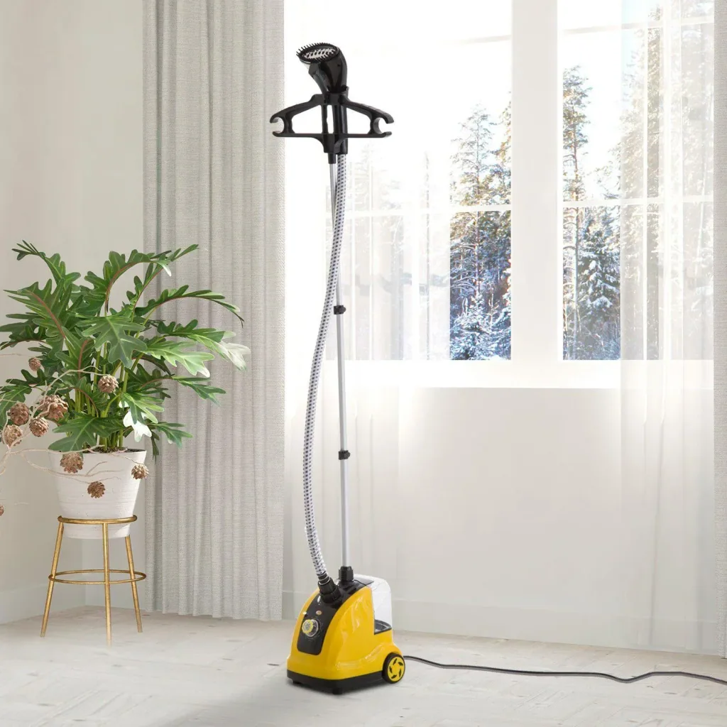 Dampfglätter Dampfbürste Vertikal 1800W 1,4L Gelb