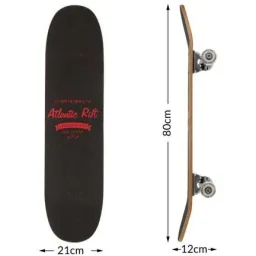 Skateboard - ABEC 9 kugelgelagerte PU-Räder - Multicolour