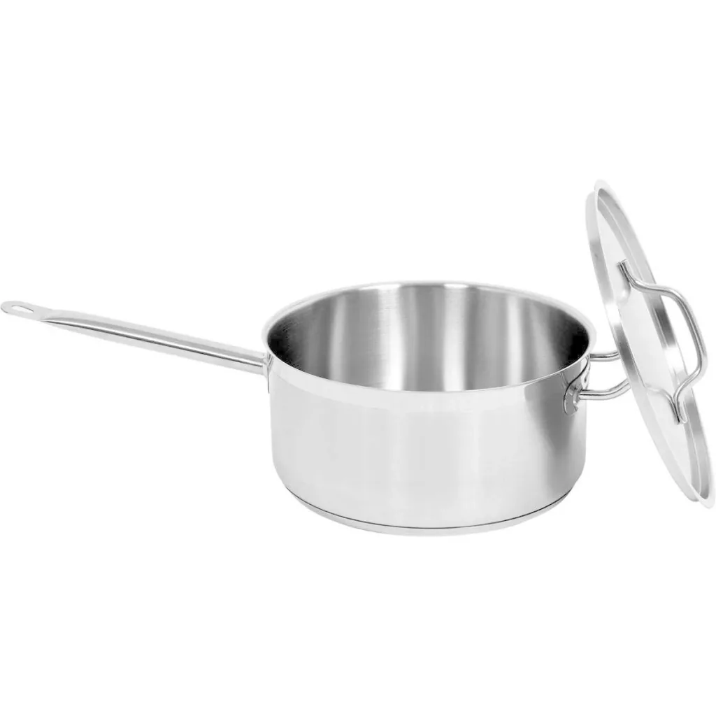 Kochtopf aus Edelstahl mit Deckel - Ø28 cm - 8L