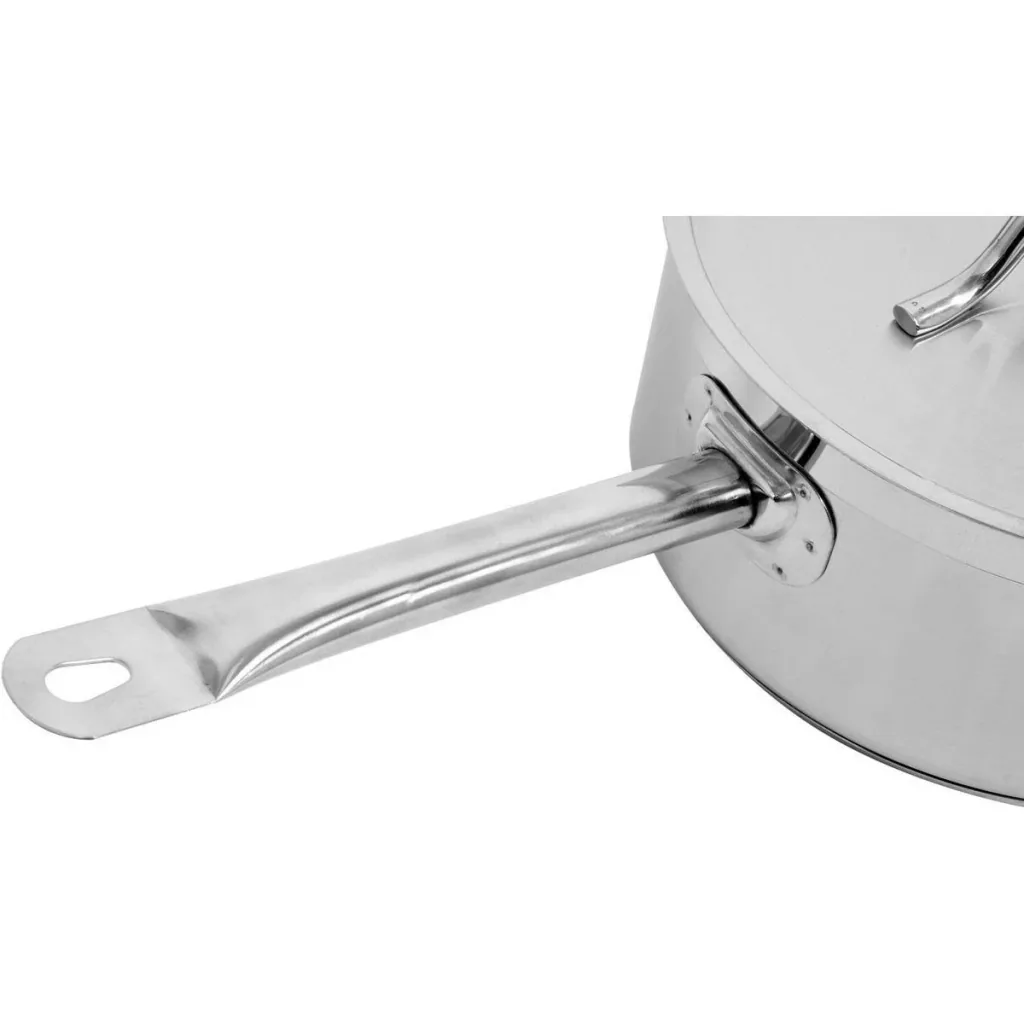 Kochtopf aus Edelstahl mit Deckel - Ø28 cm - 8L