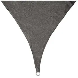 WASSERDURCHLÄSSIGER SONNENSCHUTZ - QUADRATISCH - 5 x 5 m - DUNKELGRAU