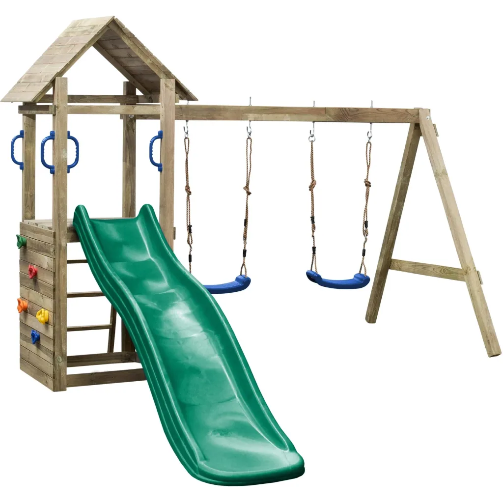 Spieltürm Maria mit Schaukeln und