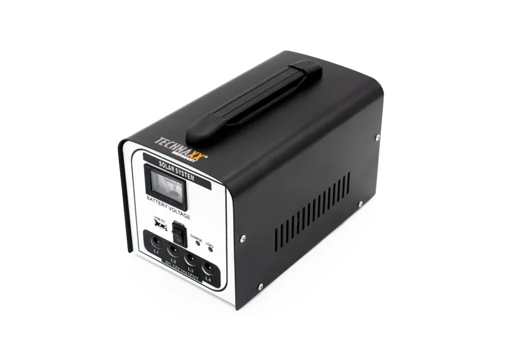 Solarstromanlage Set "TX-200", mit LED-Lampen, 18 Watt
