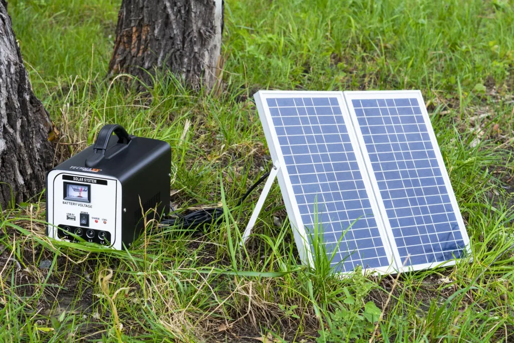 Solarstromanlage Set "TX-200", mit LED-Lampen, 18 Watt