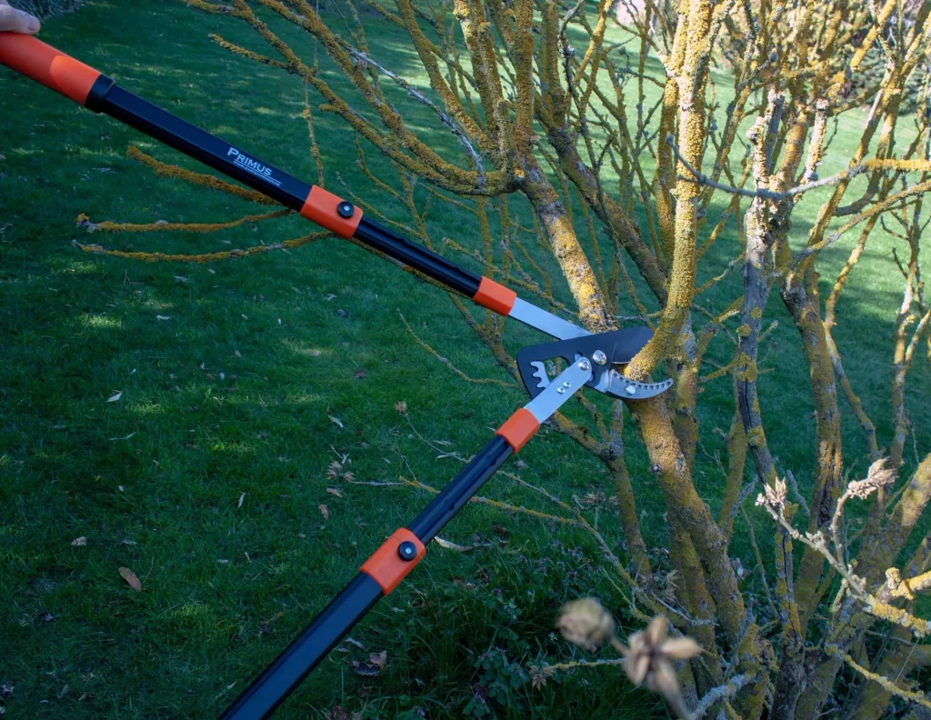 Power Getriebe-Astschere