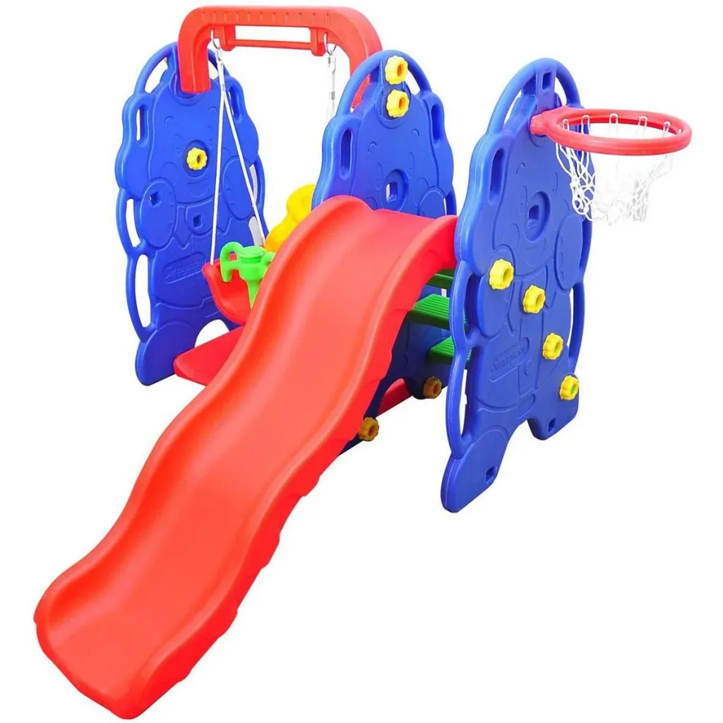 Kinderrutsche mit Schaukel
