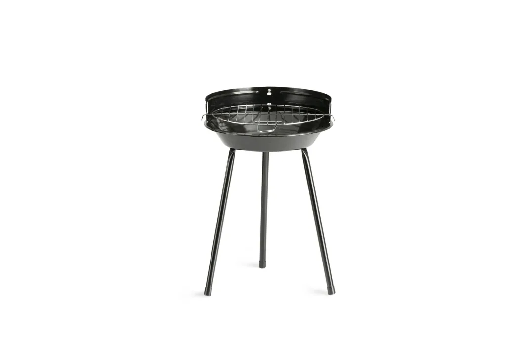 Holzkohle-Rundgrill, "CG-IV-270", 45,5cm, Schwarz