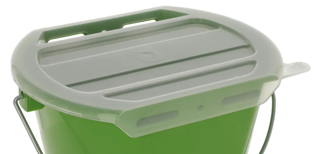 Deckel für Tränkeeimer MilkGuard, weiß transparent