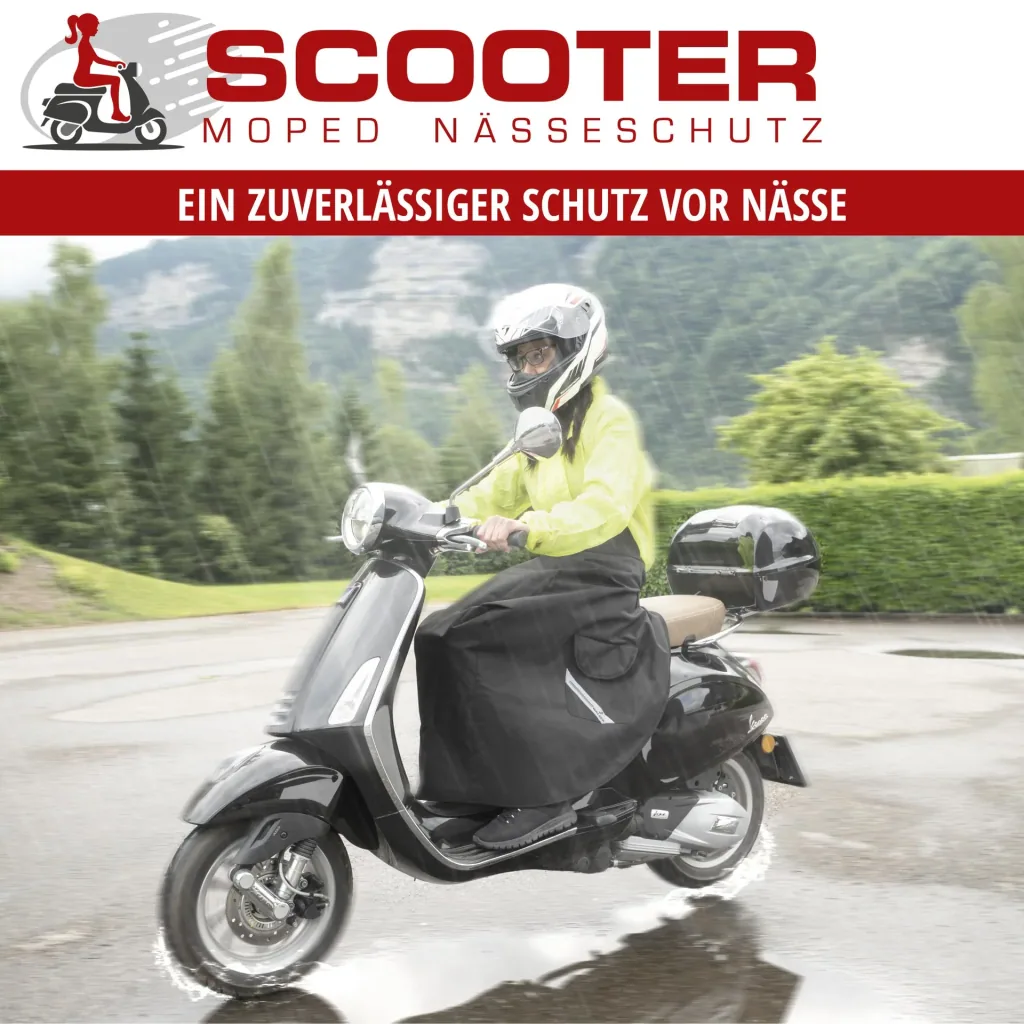 Moped und Roller Nässeschutz - Universalgröße