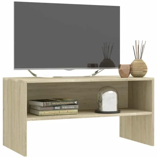 TV-Schrank 80x40x40 cm Spanplatte Eiche Sonoma