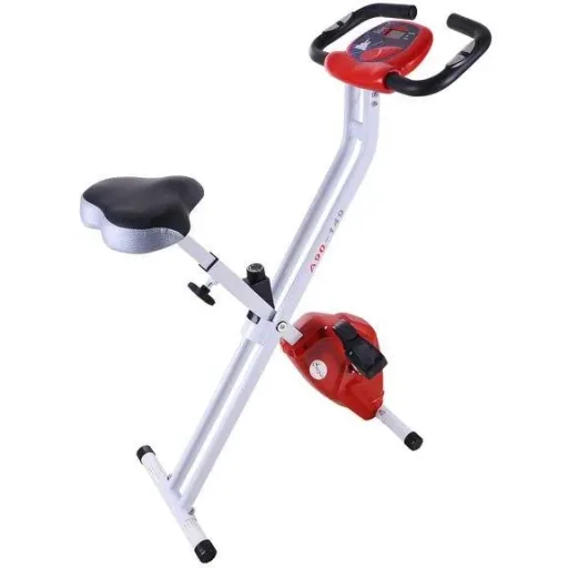 Hometrainer Zusammenklappbares Fitness-Rad - Stahl-Ergometer