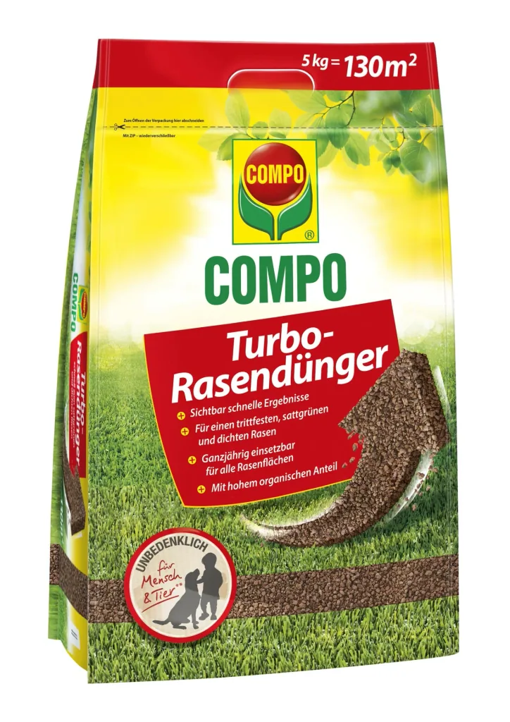 Turbo-Rasendünger - 5 kg
