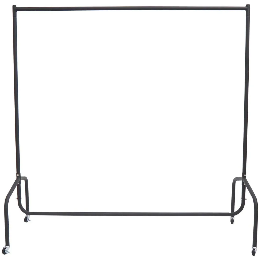 Kleiderständer Wäscheständer Rollgarderobe (120 x 60 x 150 cm)