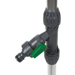 One Tools Gartendusche Outdoor-Dusche Campingdusche mit 20M Gartenschlauch - verstellbare Höhe 165-215 cm