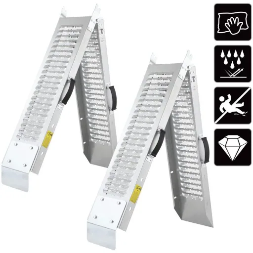 Auffahrbare Laderampe 2 x - 400 kg