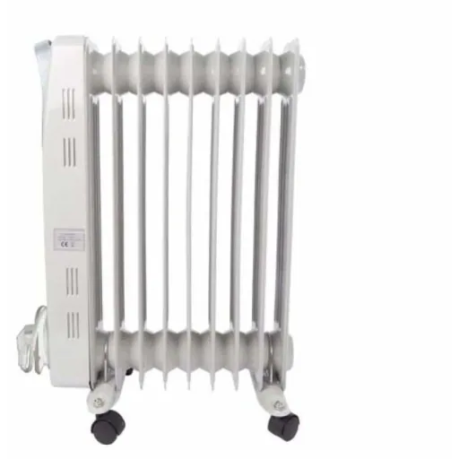Ölradiator - 2000 W - 9 Rippen - 3 Heizstufen - Mit Thermostat