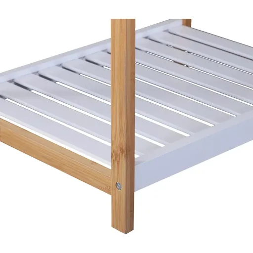 Küchenwagen rollbar Servierwagen Küchentrolley abnehmbare Topplatte 46 x 35 x 74,5 cm