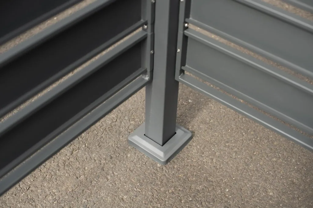 Mülltonnenverkleidung Planum 1er Box, 120 cm, anthrazit