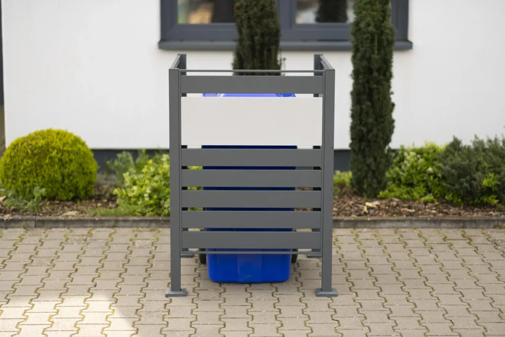 Mülltonnenverkleidung Planum 1er Box, 120 cm, anthrazit